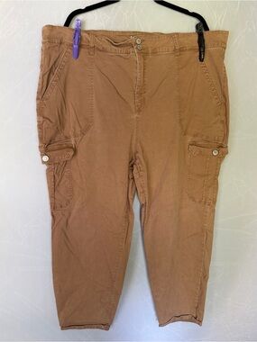 Terra & Sky Plus Size Cargo Pants 26W